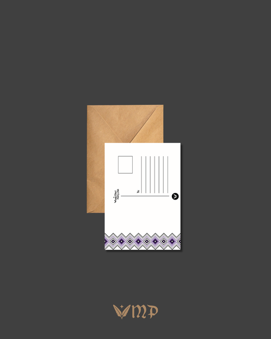 Visual Poem Postcard (A6 size) (One-off or Recurring Monthly Subscription)